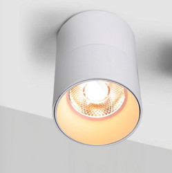 NVC Lighting 雷士照明 E-NLED984 折叠明装筒射灯 7W 暖白光 白色