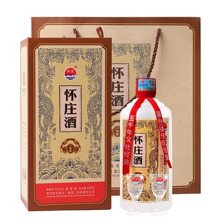 怀庄 传世 53%vol 酱香型白酒 500ml 单瓶装