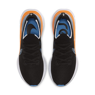 NIKE 耐克 React Infinity Run Fk 男子跑鞋 CD4371-007 黑蓝橙 41