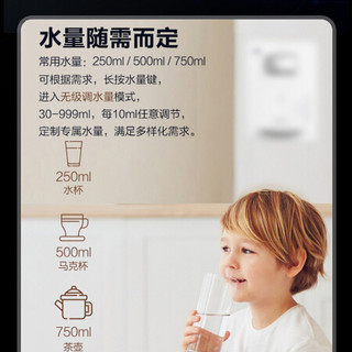 海尔（Haier） 家用净水器800G无桶双出水智能WIFI云净HRO8H98-2+HSWGD1903B冷热管线机 净饮水套装