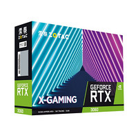 ZOTAC 索泰 GeForce RTX 3060 12GD6 X GAMING 显卡 12GB