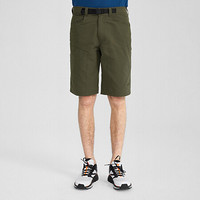 TheNorthFace北面短裤男户外防泼水上新|4U5D 21L/绿色 S