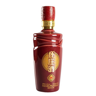 怀庄 封坛老窖 20 53%vol 酱香型白酒 500ml 单瓶装