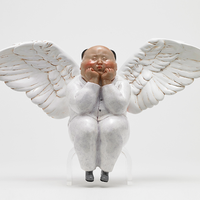 稀奇 XQ 稀奇 稀奇艺术 瞿广慈《节庆天使》23X12X36cm 雕塑 玻璃钢烤漆