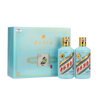 MOUTAI 茅台 53度 酱香型白酒 375ml*2瓶