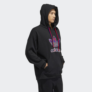 adidas Originals HOODIE 2 女子运动卫衣 GP1865 黑色 M