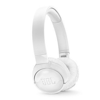 JBL TUNE 600BTNC 耳罩式头戴式无线蓝牙降噪耳机 高雅白