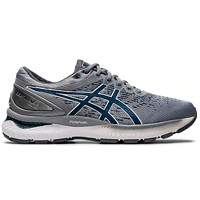 ASICS 亚瑟士 Gel-Nimbus 22 男子跑鞋 1011A794-020 灰色/海蓝 43.5