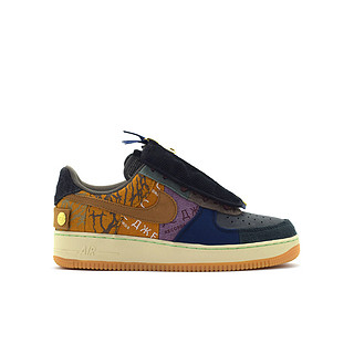 NIKE 耐克 Air Force 1 Travis Scott TS联名款 中性运动板鞋 CN2405-900 黑紫黄 36.5