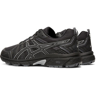 ASICS 亚瑟士 Gel-venture 7 男子越野跑鞋 1011A560-001 黑色 43.5