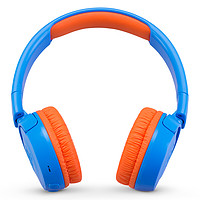 JBL 杰宝 JR300BT 耳罩式头戴式无线蓝牙降噪儿童耳机 蓝色