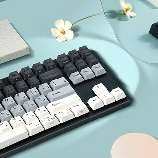 Varmilo 阿米洛 VA87 87键 有线机械键盘 八雲 Cherry青轴 白光