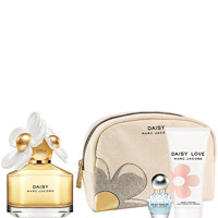 MARC JACOBS 马克·雅克布 雏菊女士香水套装 (雏菊EDT50ml+梦境EDT4ml+挚爱身体乳30ml+雏菊化妆包)