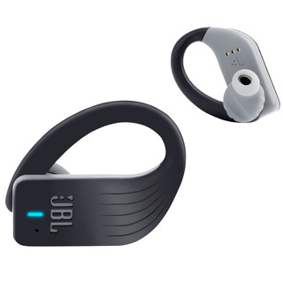 JBL 杰宝 Endurance Peak 入耳式挂耳式真无线蓝牙耳机 黑色