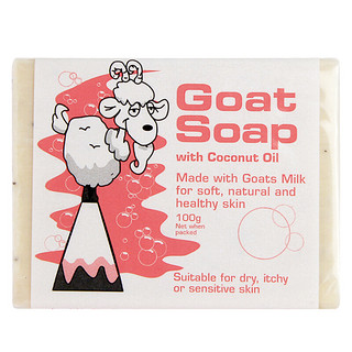 billie goat soap 比利山羊奶 儿童香皂 奶香椰子味 100g*3个