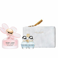 MARC JACOBS 马克·雅克布 雏菊挚爱蜜语女士香水套装 (挚爱蜜语EDT50ml+梦境EDT4ml*2+化妆包)