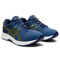 ASICS 亚瑟士 Gel-Contend 6 男子跑鞋 1011A667-400 蓝黄 42