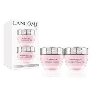 cdf会员购：LANCOM 兰蔻 水份缘保湿舒缓日晚霜套装 50ml+50ml