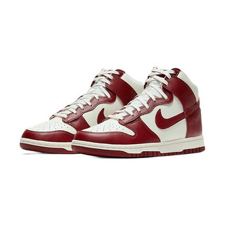 NIKE 耐克 Dunk High 女子运动板鞋 DD1869-101 深酒红 40