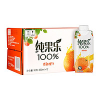 Tropicana 纯果乐 100%香甜橙汁 330ml*12盒