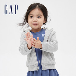 Gap 盖璞 婴儿仿羊羔绒卫衣