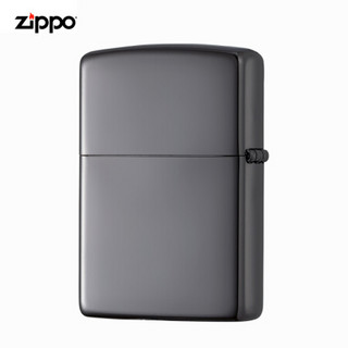 美国进口之宝（ZIPPO）防风煤油打火机不含油 桃心十字架-黑色 品牌直供原装正版