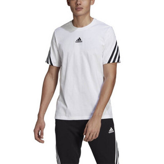 adidas 阿迪达斯 M 3S TAPE TEE 男子运动T恤 GQ6206 白色 XL