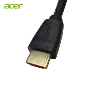 宏碁(acer)HDMI线 4K数字高清线2米 3D视频线工程级笔记本电脑机顶盒连接电视投影仪连接线 官方标配