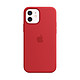 Apple iPhone 12  12 Pro 专用原装Magsafe硅胶苹果手机壳 保护壳 - 红色