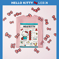 LEDIN 乐町 ×Hello Kitty联名款 女士T恤 CWDAA2339