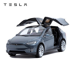 Tesla 特斯拉 1/18 收藏摆件Model X 车模