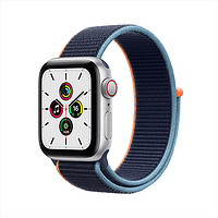 Apple 苹果 Watch SE 智能手表 GPS+蜂窝款 44mm 黑色