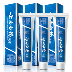 YUNNANBAIYAO 云南白药 牙膏 留兰香型 120g*3支