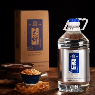 YUCHAN 玉蝉老酒 糯红高粱精酿酒 52%vol 浓香型白酒 2500ml 桶装