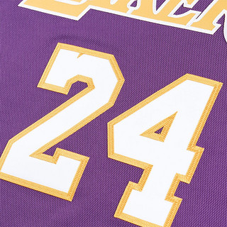 Mitchell & Ness NBA湖人队08-09赛季 男子运动篮球服 AJY4EL18017-LALPURP08KBR 紫色 M