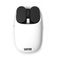 LOFREE 洛斐 EP115 2.4G蓝牙 双模无线鼠标 3600DPI 白色