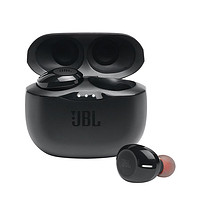 JBL 杰宝 TUNE 125 TWS 入耳式真无线动圈降噪蓝牙耳机 宝石黑