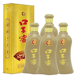 口子窖 五年型 40.8%vol 兼香型白酒 400ml*4瓶