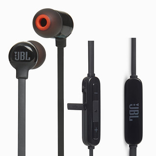 JBL 杰宝 TUNE 110BT 入耳式颈挂式蓝牙耳机 黑色