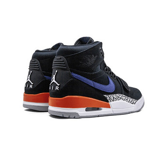 AIR JORDAN Air Jordan Legacy 312 男子篮球鞋 AV3922-048 黑/蓝/橙 45