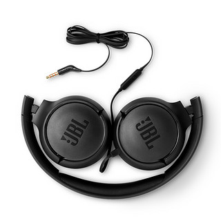 JBL 杰宝 TUNE 500 耳罩式头戴式有线耳机