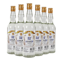 冯唐白首 台湾风味高粱酒整箱600ml*6瓶