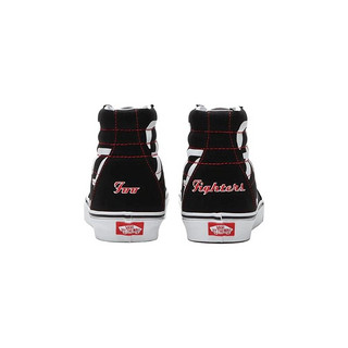 VANS 范斯 SK8-Hi Foo Fighters联名款 中性运动板鞋 VN0A4U3C2GB 黑/白 36