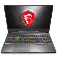 MSI 微星 冲锋坦克2 Pro GP65 15.6英寸 游戏本 黑色(酷睿i7-10750H、RTX 2060 6G、16GB、512GB SSD、1080P、IPS、144Hz、10SEK-053CN)