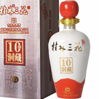 GUILIN SANHUA 桂林三花 10年洞藏 52%vol 米香型白酒 500ml 单瓶装