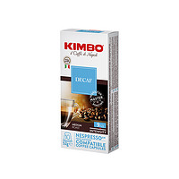 KIMBO 竞宝 中度烘焙 nespresso胶囊机 低因咖啡胶囊 10粒