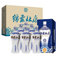 有券的上：杜康 绵柔杜康四星  50度 浓香型白酒 460ML*6瓶 整箱白酒