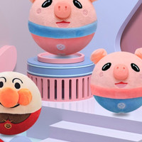 NUNUKIDS NUKied 纽奇 音乐网红跳跳猪会学说话的面包超人跳跳球男女孩宝宝儿童婴儿玩具