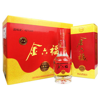 金六福 福星高照 42%vol 白酒 475ml*6瓶 整箱装