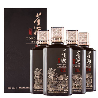 董酒 窖藏C9 董酱兼香型白酒 纯粮酿造 50度 500mL*4